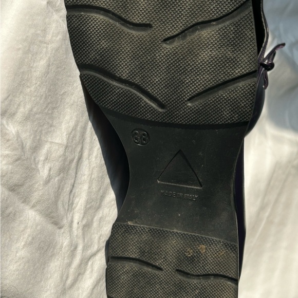 ALDO Vintage Flats 90's Indigo Purple Leather Shoes | Women's Size 7.5 - Picture 11 of 12